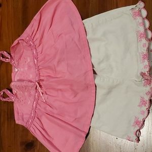 5/$20 WonderKids 2t 2pc short and tank top set